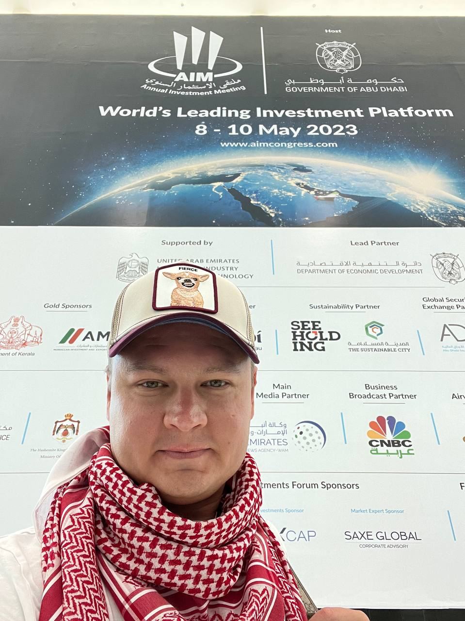 Dapio at Annual Investment Meeting (Abu Dhabi 2023)